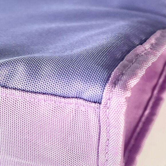 Clinique MakeUp Cosmetic Travel Carry Tote Bag Storage Lavender Purple New - Picture 5 of 12